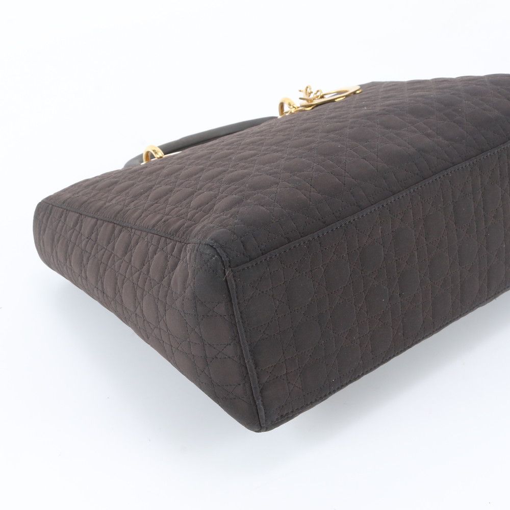 Dior Cannage Tote Hand Brown — view 5
