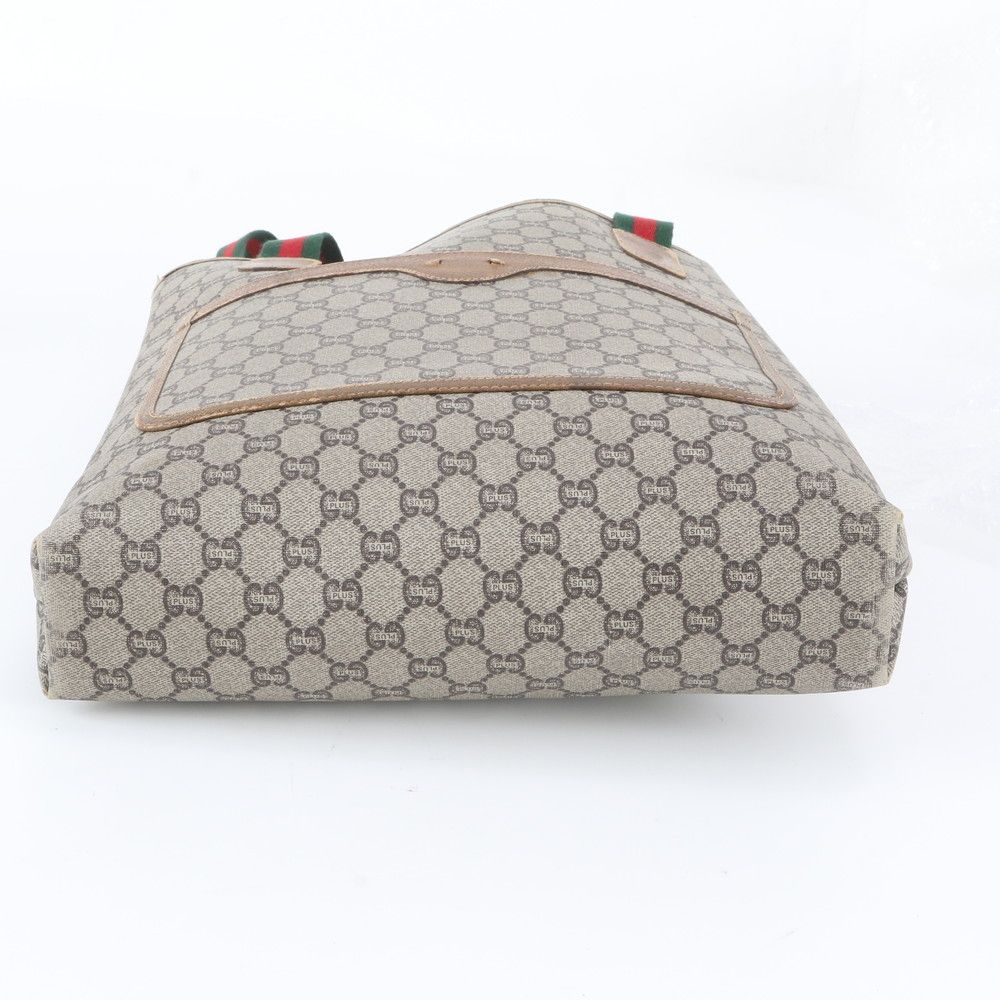 Gucci GG Supreme Leather Tote Shoulder Business — view 6