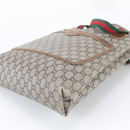 Gucci GG Supreme Leather Tote Shoulder Business — view 4