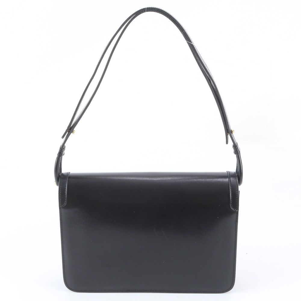 Dior Leather 2-Way Shoulder Bag Crossbody Hand Black — view 3