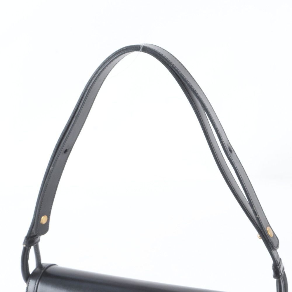 Dior Leather 2-Way Shoulder Bag Crossbody Hand Black — view 2