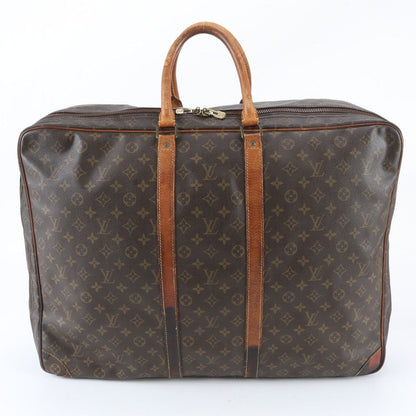 Louis Vuitton Monogram Sirius 60 Leather Boston Bag Tote Carry
