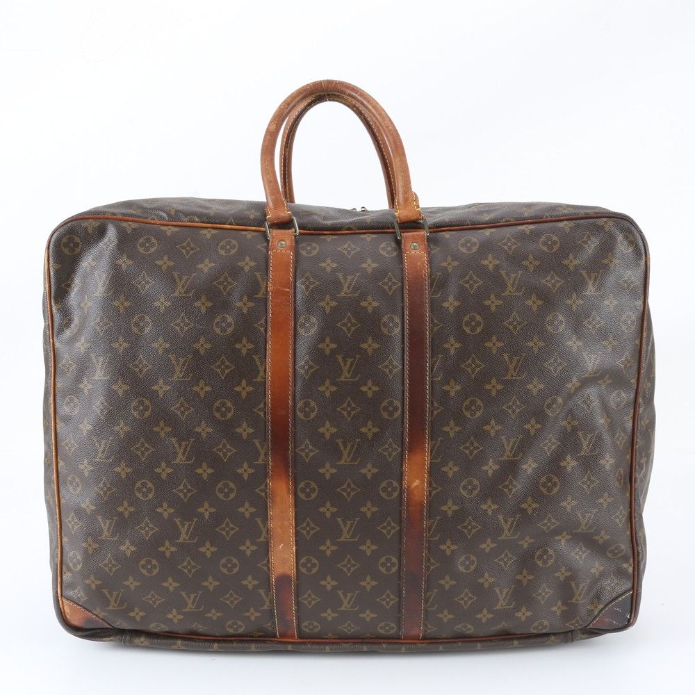 Louis Vuitton Monogram Sirius 60 Leather Boston Bag Tote Carry — view 3