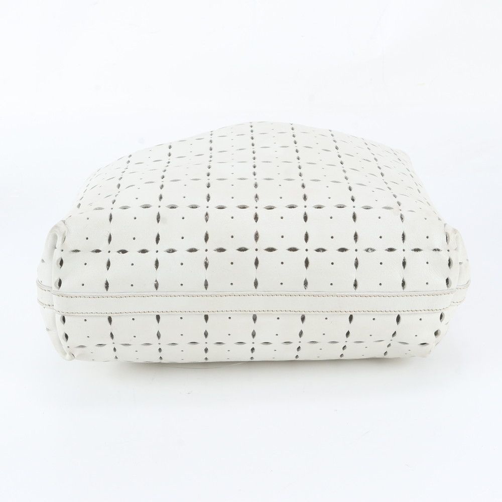 Miu Miu Perforated Leather Tote — view 6