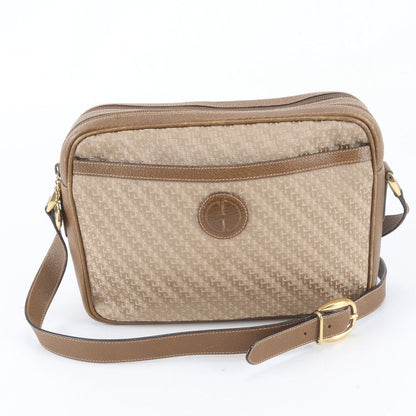 Gucci 001 23 Shoulder Bag Crossbody Hand Tote Brown Leather Brands