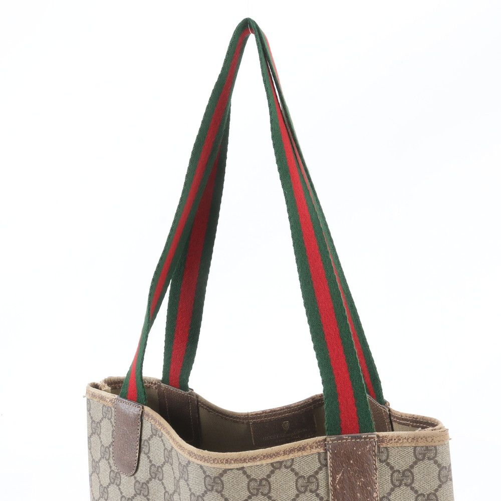 Gucci GG Supreme Leather Shoulder Bag Business — view 2