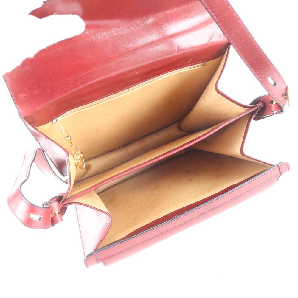 Gucci Leather 2-Way Shoulder Bag — view 8