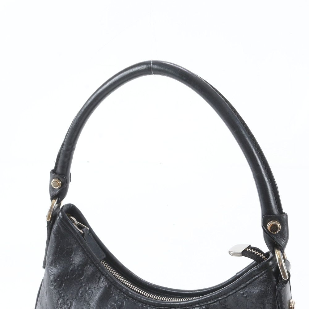 Gucci Guccissima Abbey Leather Shoulder Bag — view 2