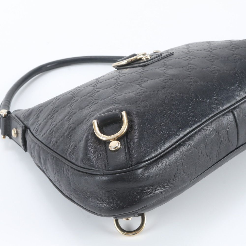 Gucci Guccissima Abbey Leather Shoulder Bag — view 5