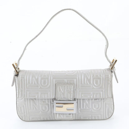 Fendi Mamma Bucket Baguette Leather Shoulder Bag
