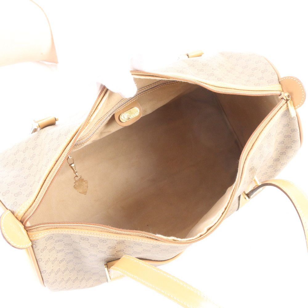 Gucci Micro GG Leather Boston Bag Tote Carry — view 7