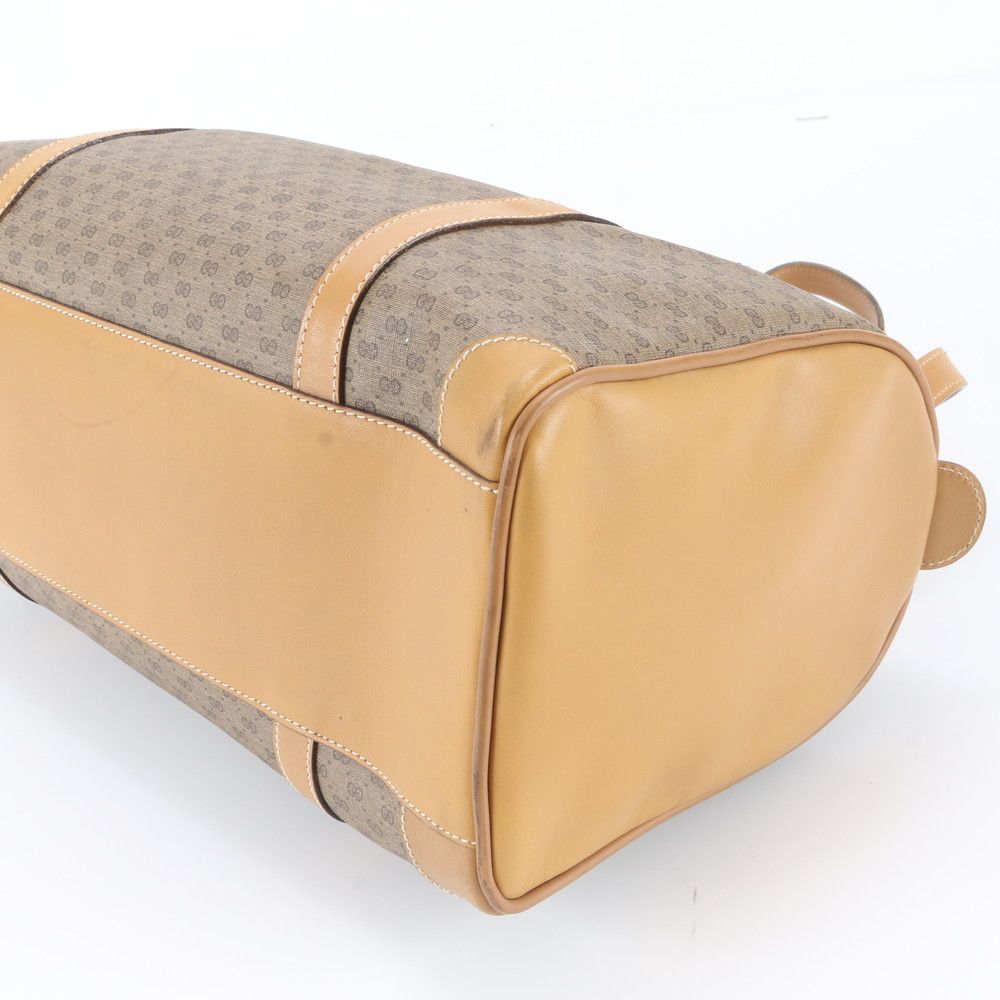 Gucci Micro GG Leather Boston Bag Tote Carry — view 4