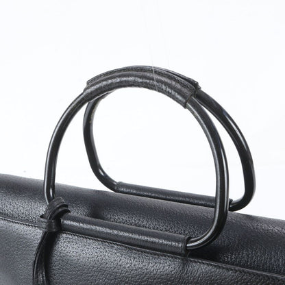 Gucci Leather Handbag Tote Black — view 2