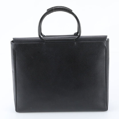 Gucci Leather Handbag Tote Black — view 3