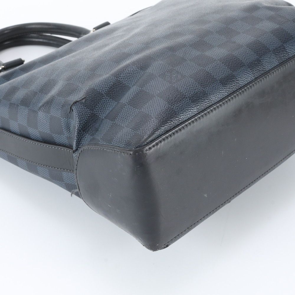 Louis Vuitton Damier Cobalt Greenwich Leather Tote Shoulder Business — view 5