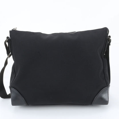 Gucci Leather Nylon Shoulder Bag Crossbody Messenger Business Black — view 3