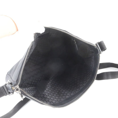 Gucci Leather Nylon Shoulder Bag Crossbody Messenger Business Black — view 7