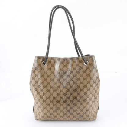 Gucci GG Crystal Leather Tote Shoulder — view 3