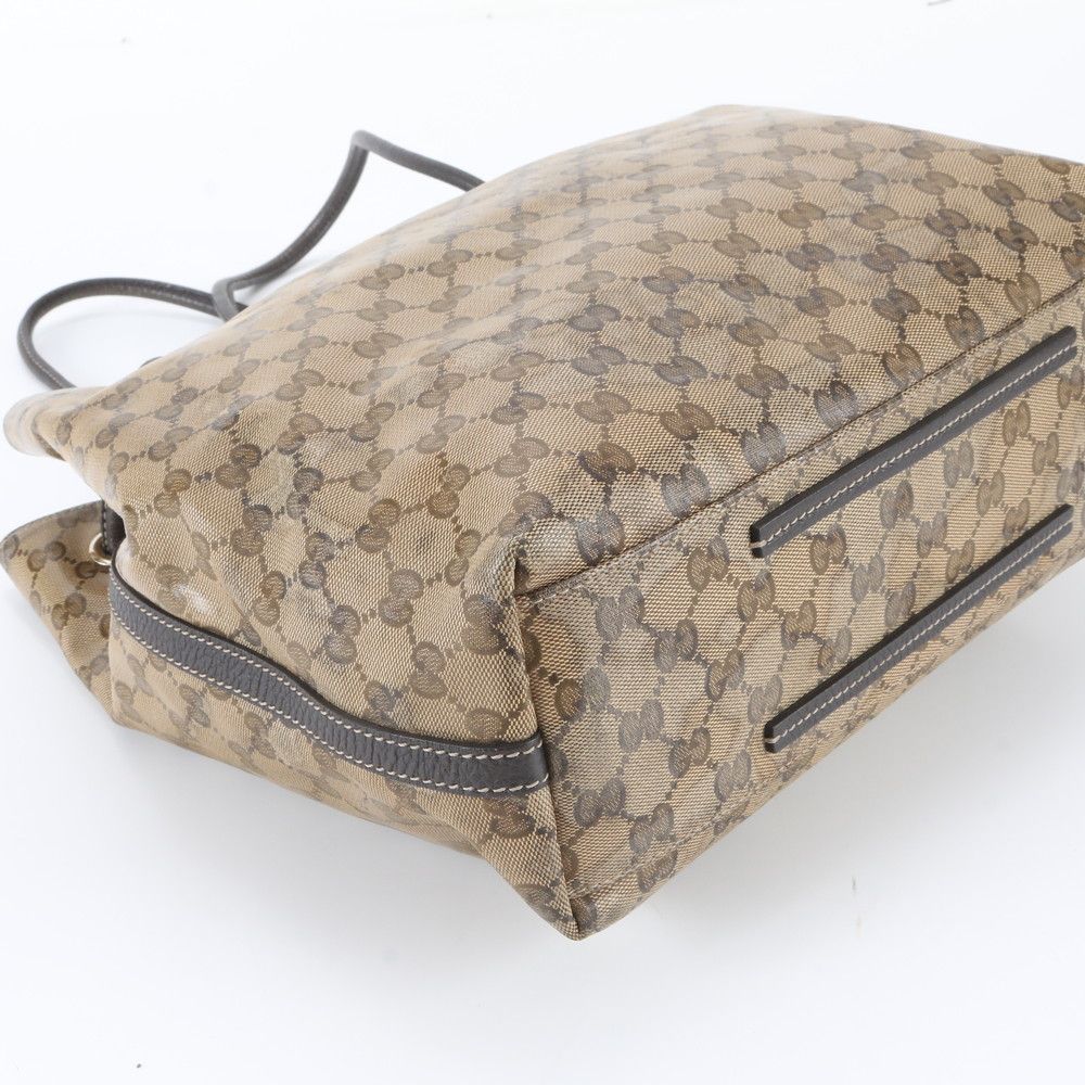 Gucci GG Crystal Leather Tote Shoulder — view 5