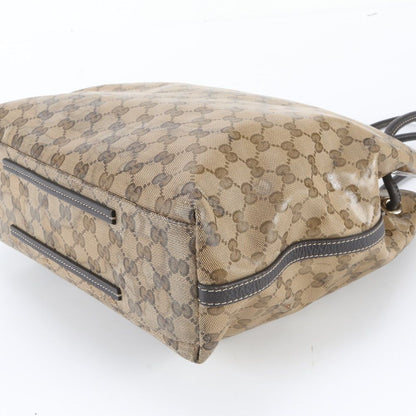 Gucci GG Crystal Leather Tote Shoulder — view 4