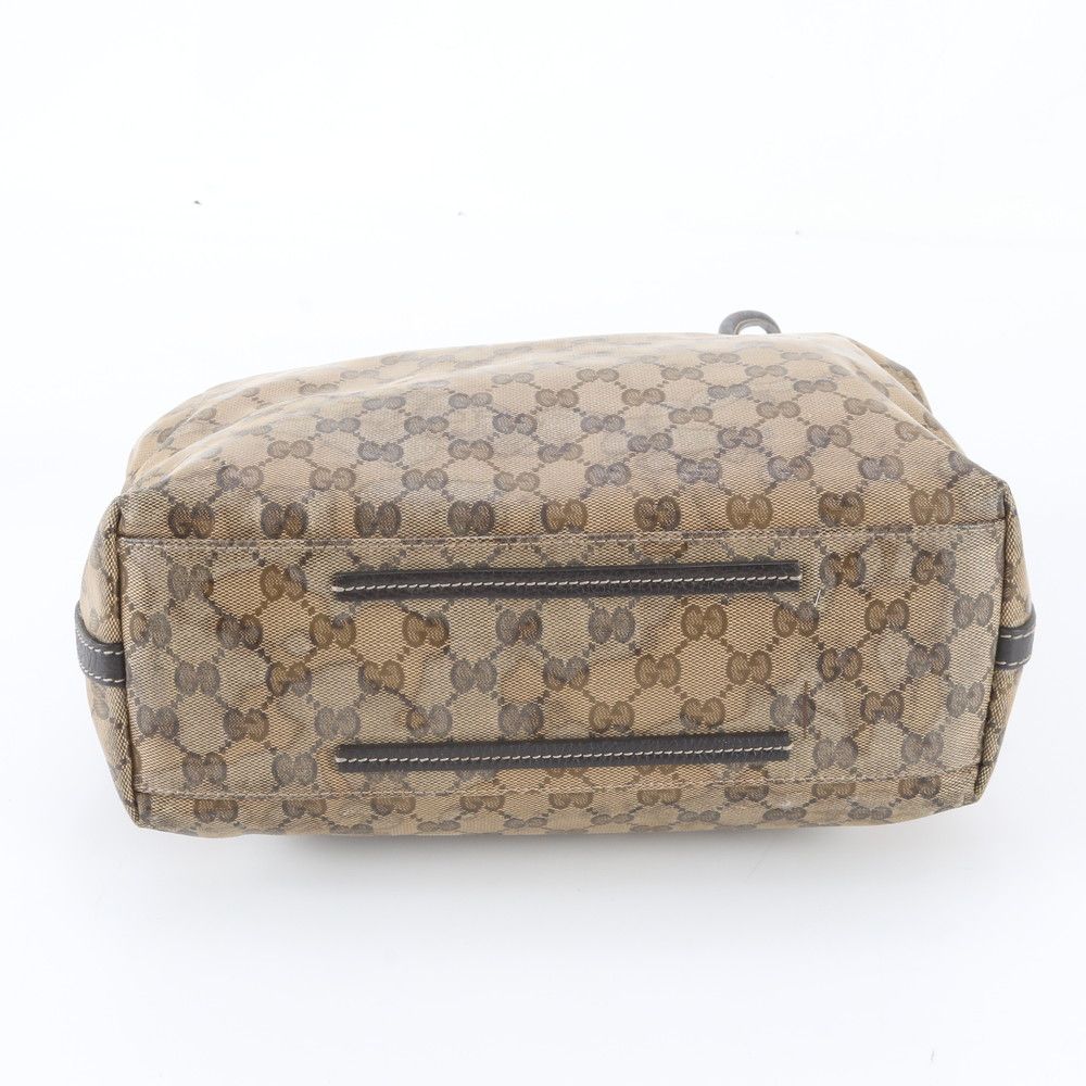 Gucci GG Crystal Leather Tote Shoulder — view 6