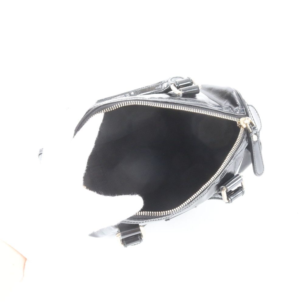 Gucci Mini Boston Leather Handbag Tote Black — view 7