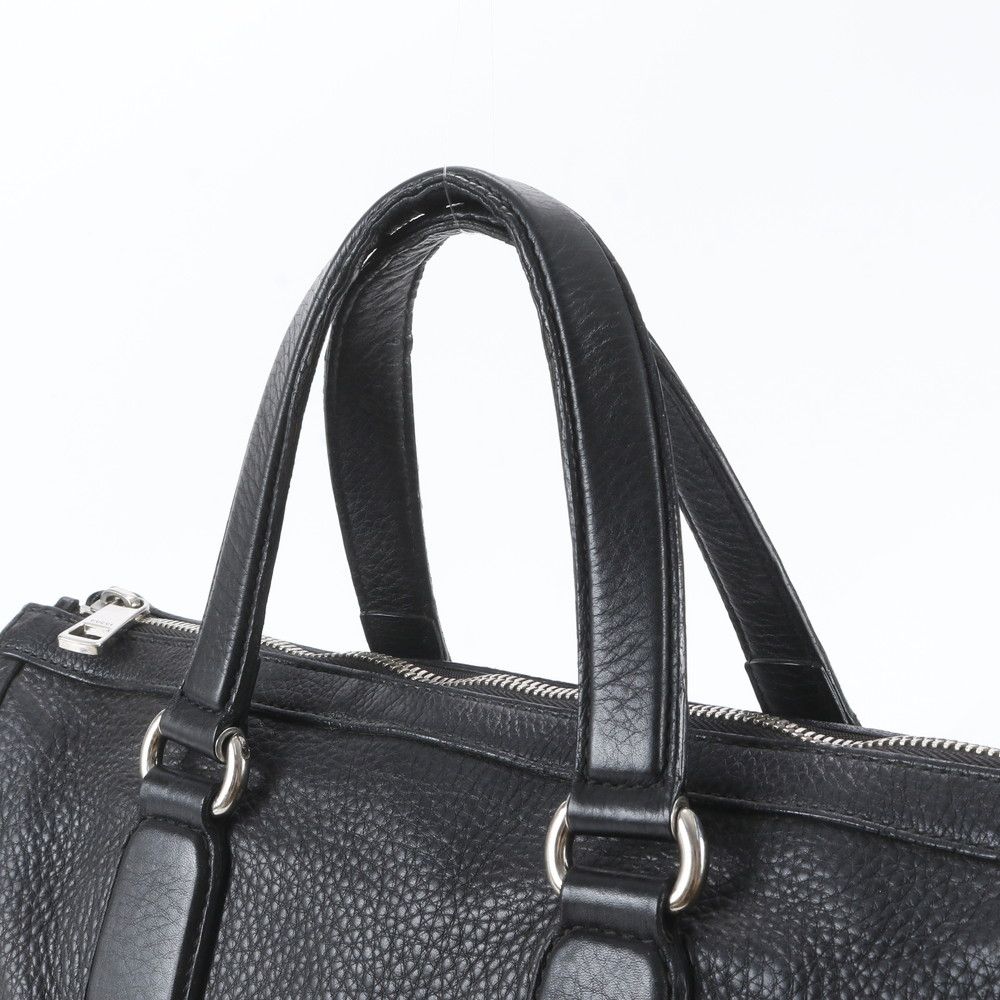 Gucci Soho Interlocking G Leather Tote Business Black — view 2