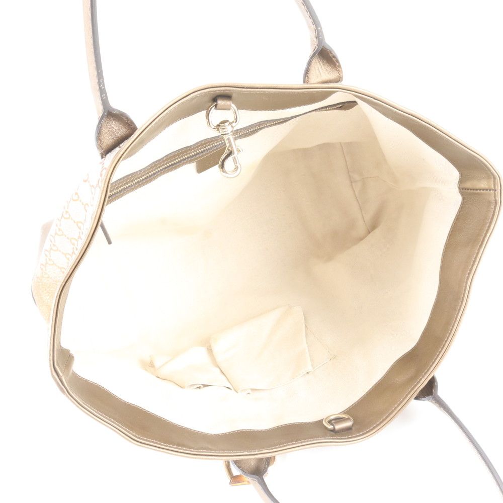 Gucci GG Canvas Heartbit Leather Tote Shoulder — view 7