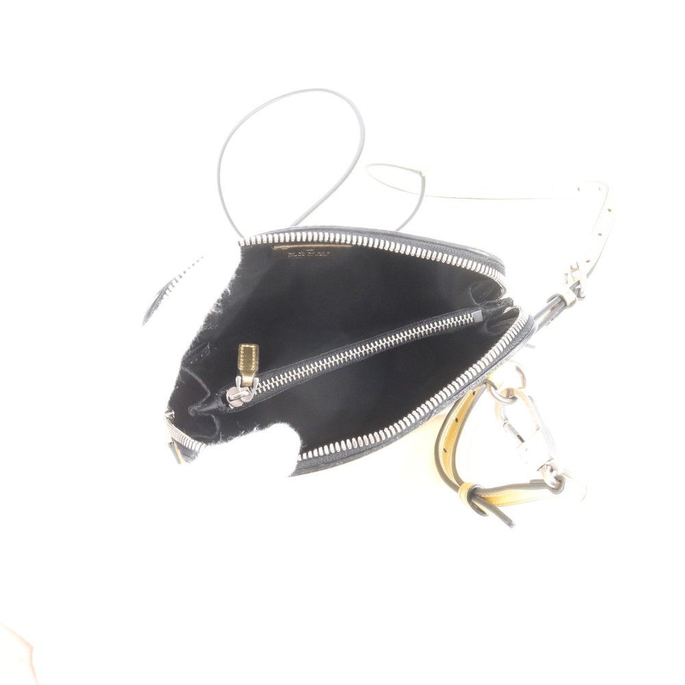 Gucci Sega Collaboration Guccy Print Leather Shoulder Bag Crossbody Gold — view 7