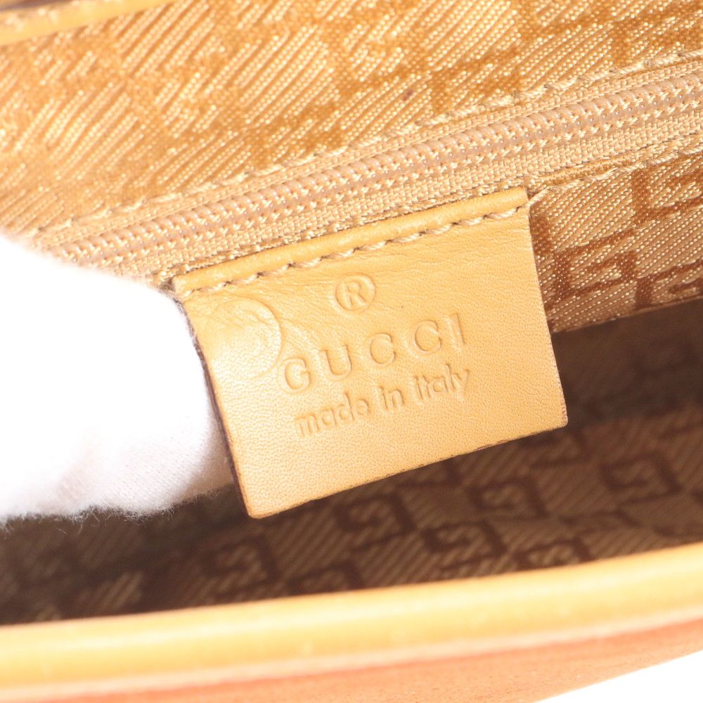 Gucci Jackie Leather Shoulder Bag — view 8