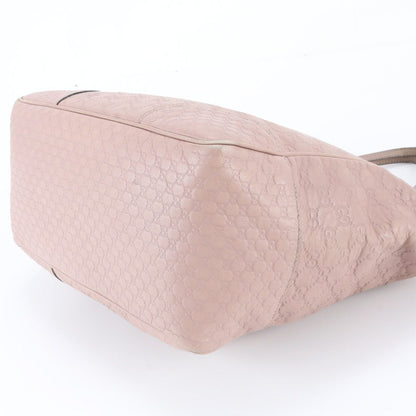 Gucci Guccissima Leather Tote Shoulder Hand Pink — view 4