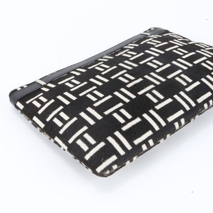 Balenciaga Calf Hair Leather Clutch Pouch Business — view 4