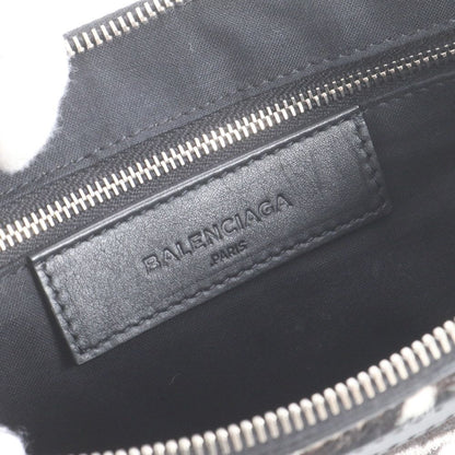 Balenciaga Calf Hair Leather Clutch Pouch Business — view 7