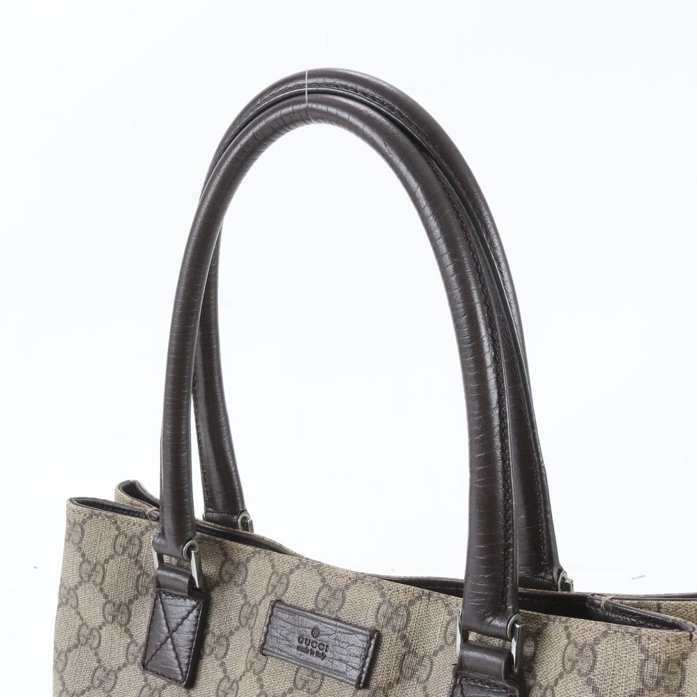 Gucci GG Supreme Leather Tote Shoulder Business Document — view 2