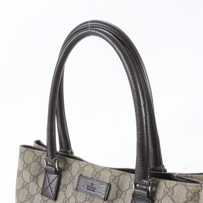 Gucci GG Supreme Leather Tote Shoulder Business Document — view 2