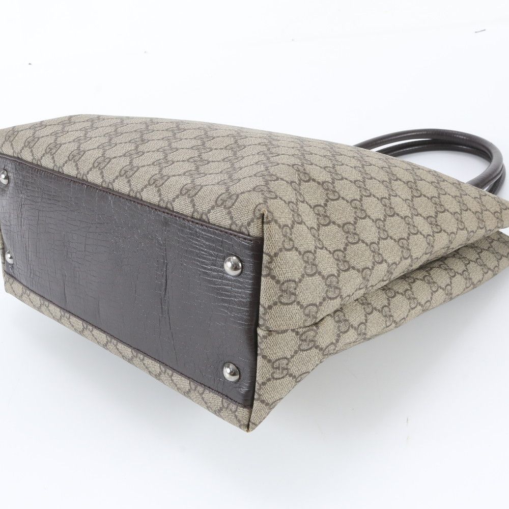 Gucci GG Supreme Leather Tote Shoulder Business Document — view 4