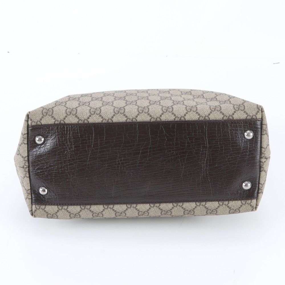 Gucci GG Supreme Leather Tote Shoulder Business Document — view 6