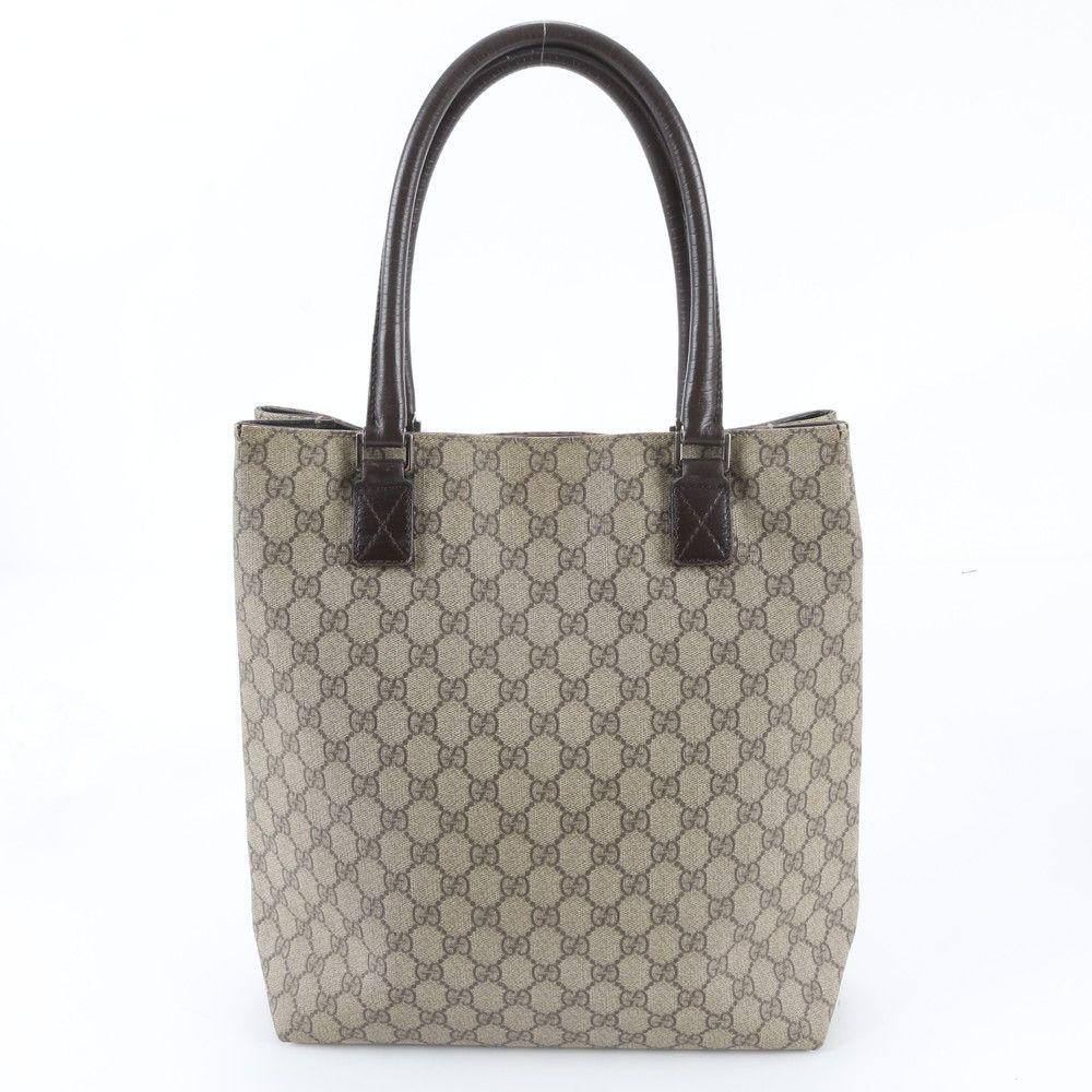 Gucci GG Supreme Leather Tote Shoulder Business Document — view 3