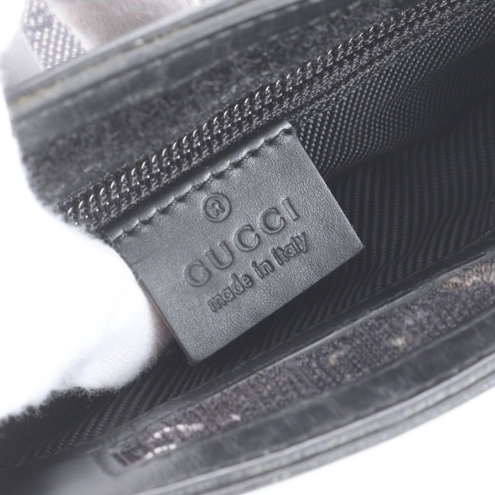 Gucci GG Canvas Leather Shoulder Bag Crossbody Messenger Business — view 8