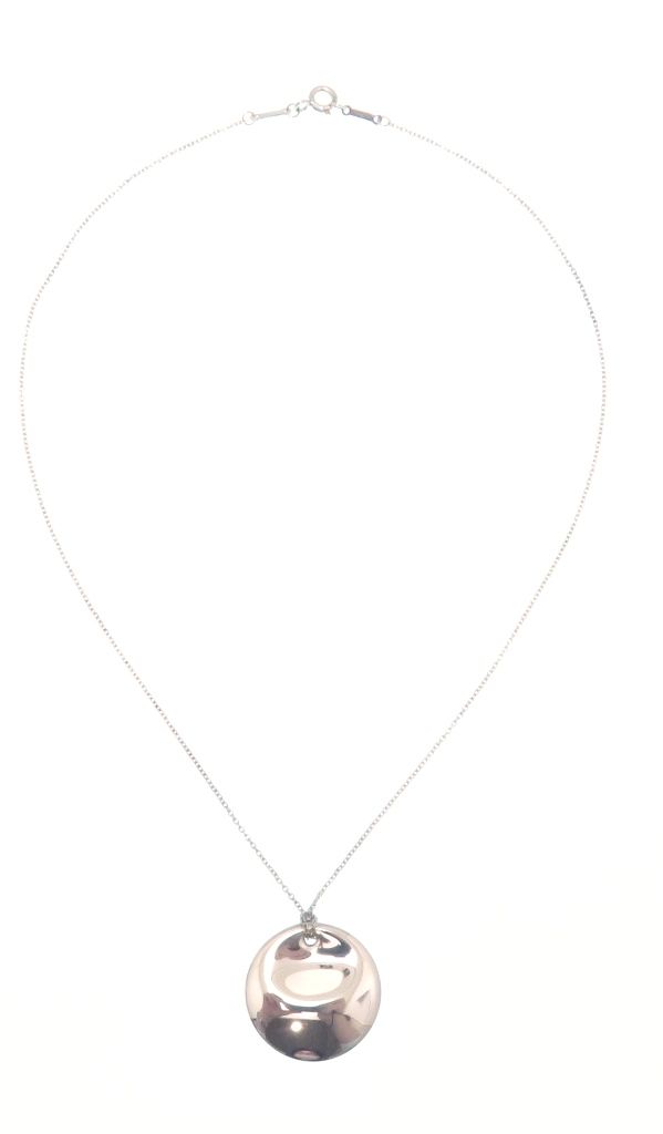 Tiffany & Co Round NC Necklace Silver — view 4