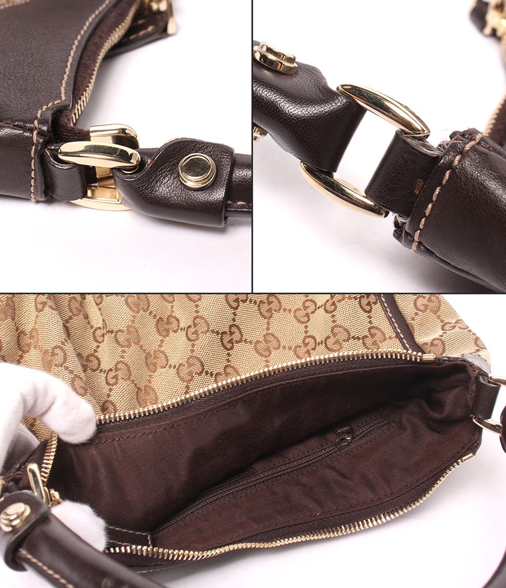 Gucci Abbey Shoulder Bag GG Canvas — view 8