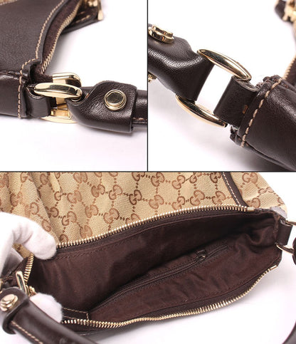 Gucci Abbey Shoulder Bag GG Canvas — view 8