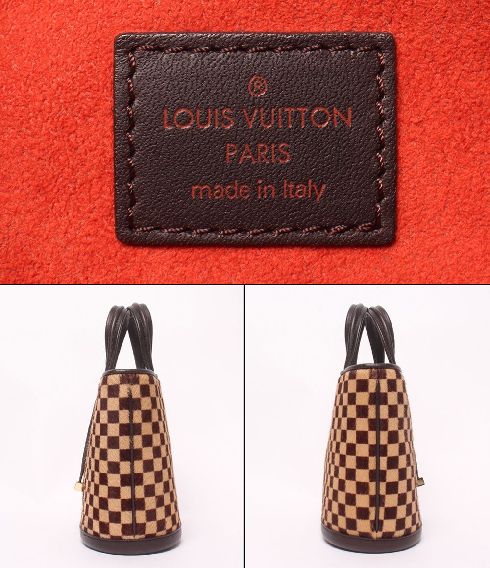 Louis Vuitton Handbag Calf Hair Impala Damier Sauvage — view 4