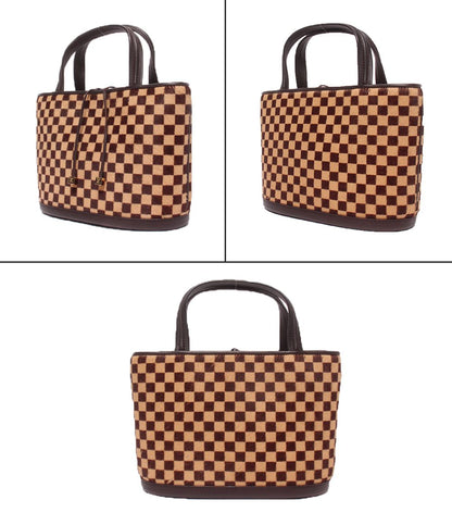 Louis Vuitton Handbag Calf Hair Impala Damier Sauvage — view 2