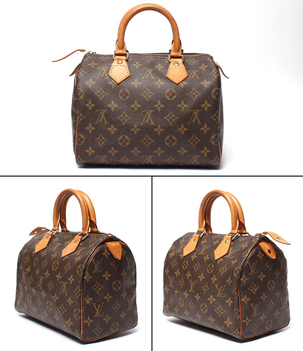 Louis Vuitton Handbag Mini Boston Speedy 25 Monogram — view 2