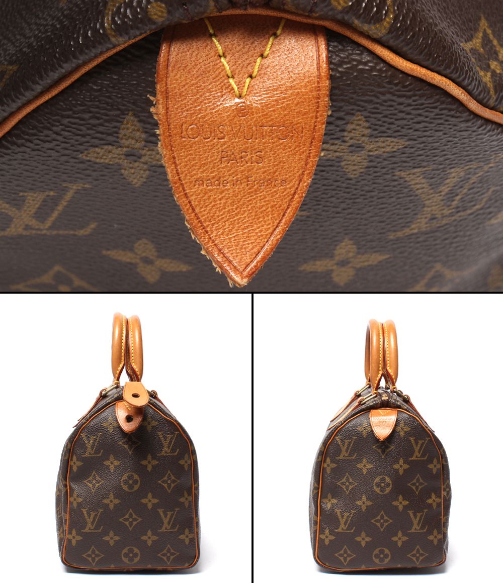 Louis Vuitton Handbag Mini Boston Speedy 25 Monogram — view 4