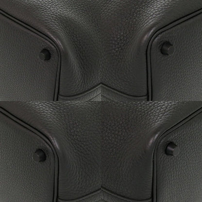 Hermes Picotin Lock PM Monochrome So Black Taurillon Clemence Handbag — view 8