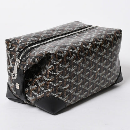 Goyard Bowling 25 Toiletry Clutch Leather Black — view 3