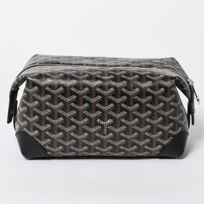 Goyard Bowling 25 Toiletry Clutch Leather Black — view 2