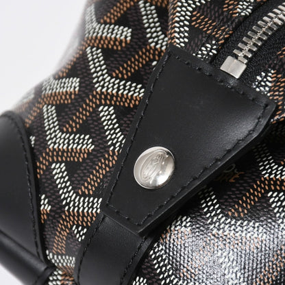 Goyard Bowling 25 Toiletry Clutch Leather Black — view 6